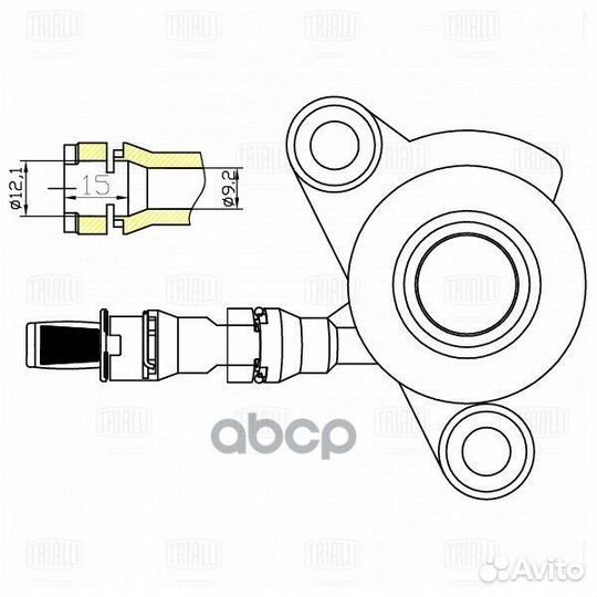 CT 3002 подшипник выжимной гидравлический Geel