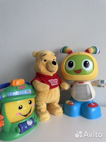 Музыкальный фонарь, робот бибо fisher price