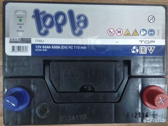 Акб 65 Ач Topla Asia