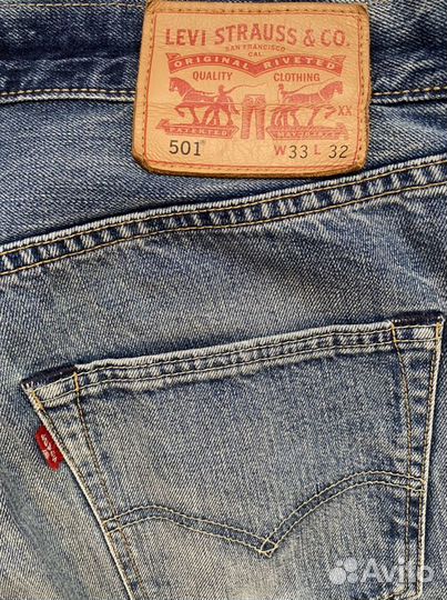 Мужские джинсы levis 501