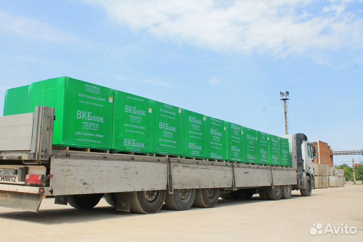 Стеновой блок 625*250*250