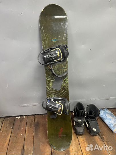 Крепление для сноуборда, сноуборд, ботинки