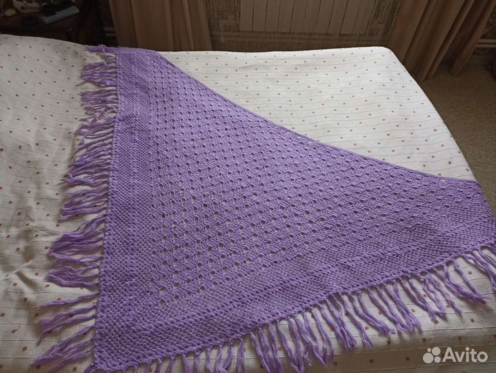 Шаль ручная работа