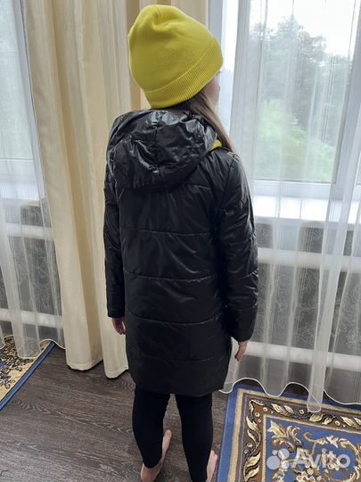 Пальто для девочки 128 весна осень