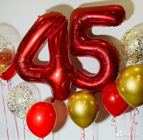 Гелевые воздушные шары на День рождение