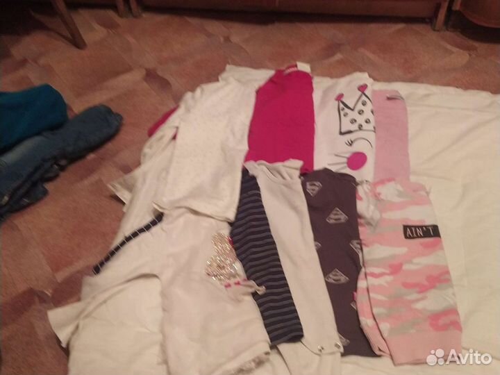 Два пакета одежды для девочки до 2-х лет