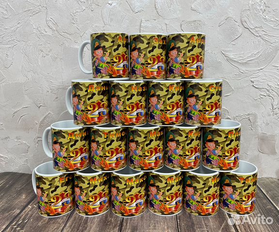Печать на кружках в Воронеже | Услуги | Авито