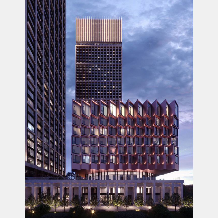 1-к. квартира, 43,4 м², 53/55 эт.