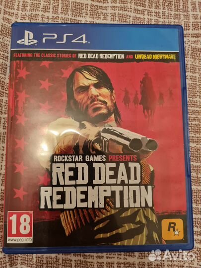 Red Dead Redemption Ps4 диск
