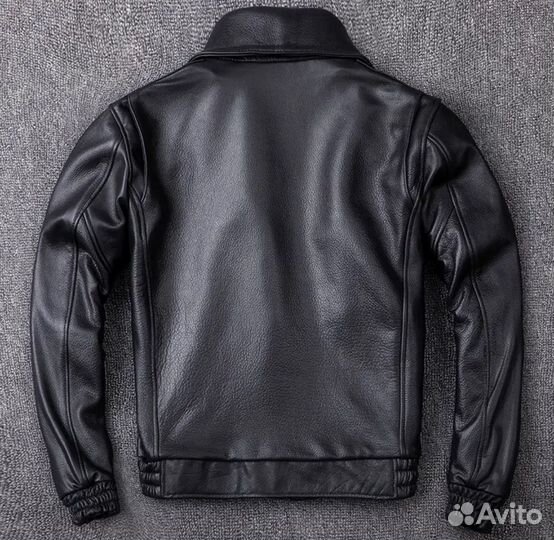 Кожаная куртка мужская