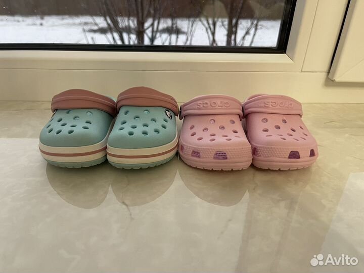 Crocs сабо на девочку