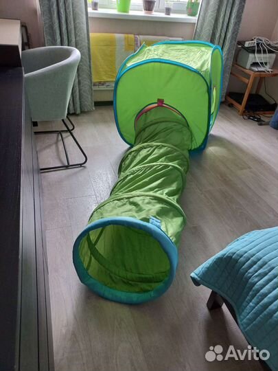 Игровой домик с тоннелем