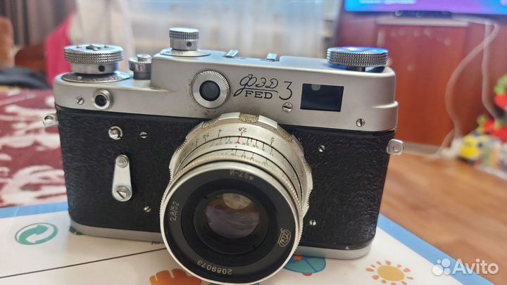 Плёночный фотоаппарат FED 3