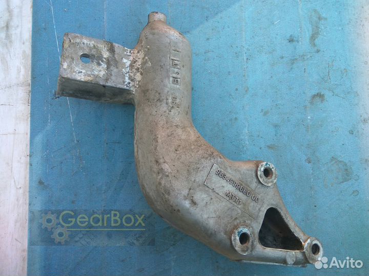 Кронштейн двигателя задний Пежо 206 1.1, 1.4л