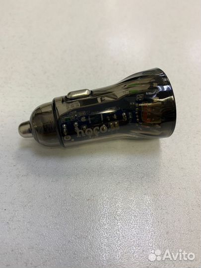 Азу автомобильная зарядка hoco Z47A 3A