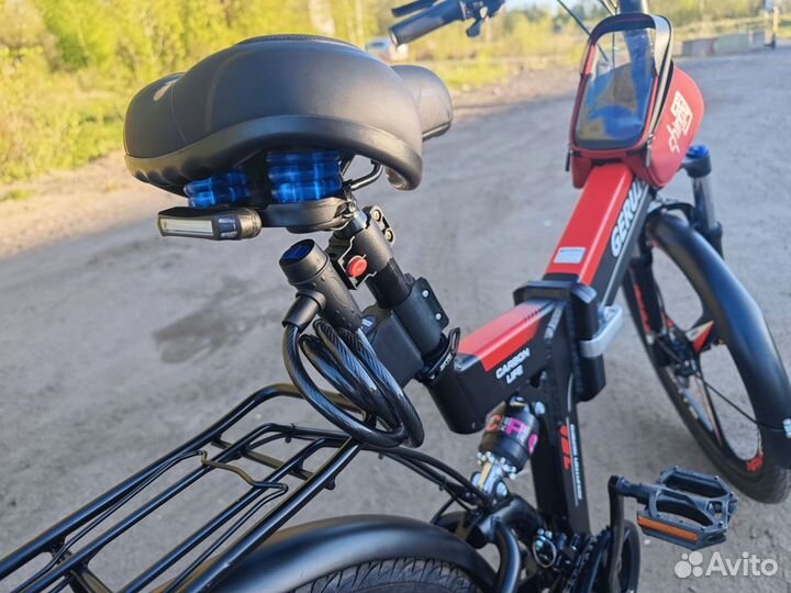 Электро велосипед Фетбайк складной мощный Новинка