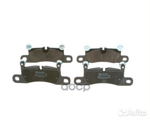 Колодки тормозные дисковые зад 0986495371 B