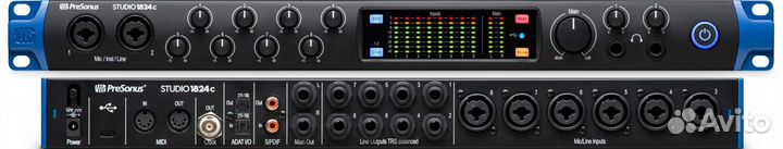 Внешняя звуковая карта PreSonus Studio 1824c