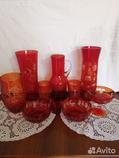 Цветное стекло СССР