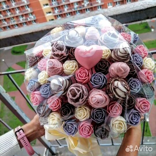 Шоколадные розы