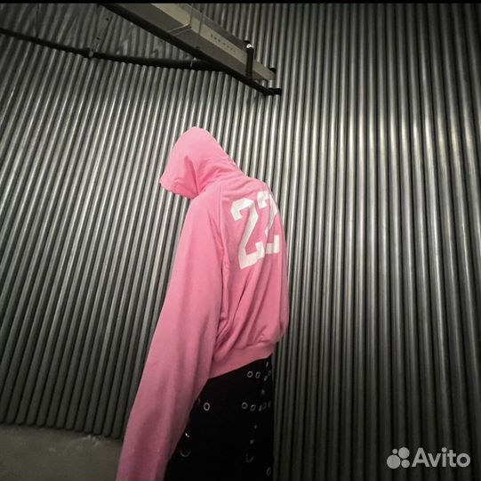 Зип худи balenciaga polo pink Y2k