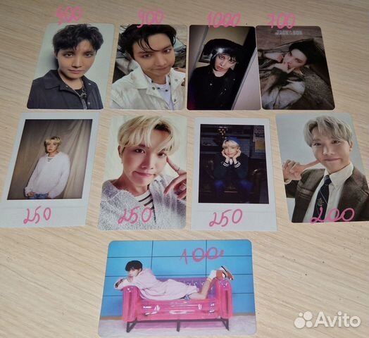 Карты Хосока J-Hope BTS