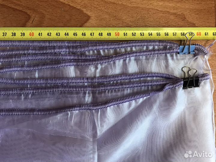 Тюль новый. Отрезок