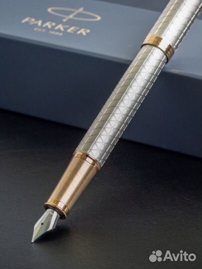 Ручка перьевая Parker IM Premium F323 (Grey GT F п