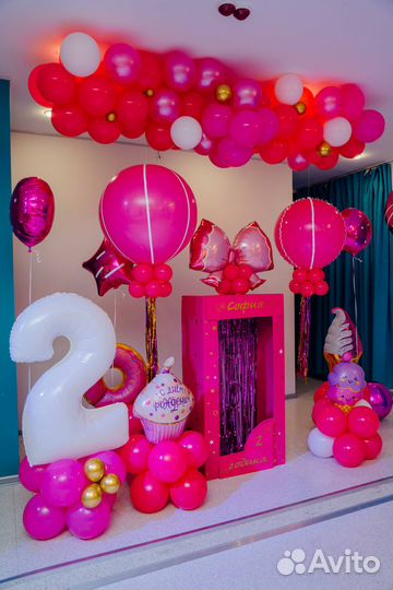 Оформление шарами