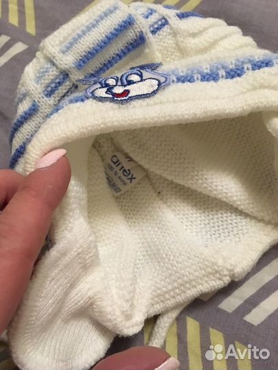 Шапочки с 0 до 5 месяцев