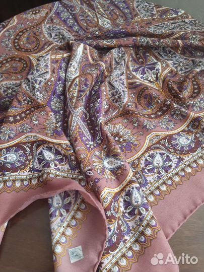 Павловопосадский платок шерсть