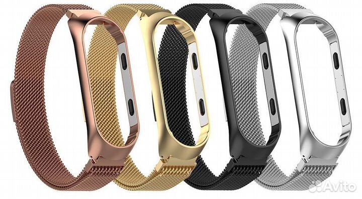 В наличии ремешки Xiaomi Mi Band 7, 6, 5, 4, 3, 2