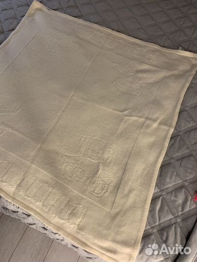 Плед детский вязаный