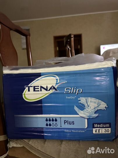 Памперсы для взрослых tena Slip Plus medium