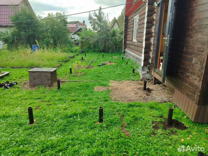 Винтовые сваи под ключ. Свайно винтовой фундамент