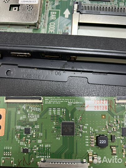 Запчасти от тв LG 42LM580S