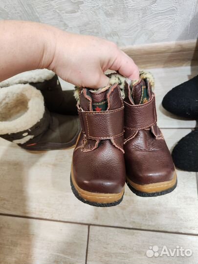 Зимняя обувь для мальчика 22 размер