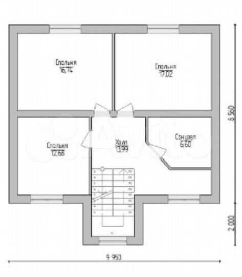 Дом 150 м² на участке 5 сот.