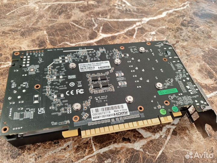 Видеокарты GTX 1650 4 Gb gddr6 + RX 550 2 Gb