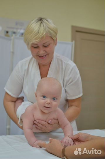 Профессиональный медицинский массаж детям