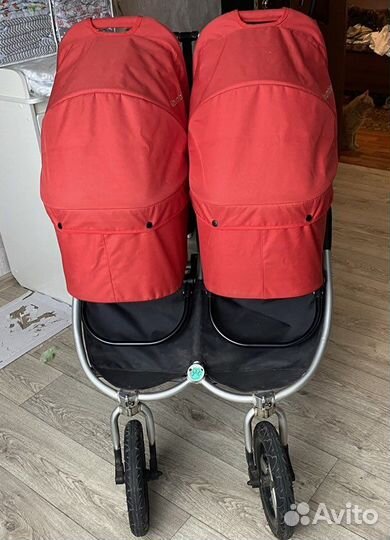 Bumbleride Indie Twin коляска для двойни