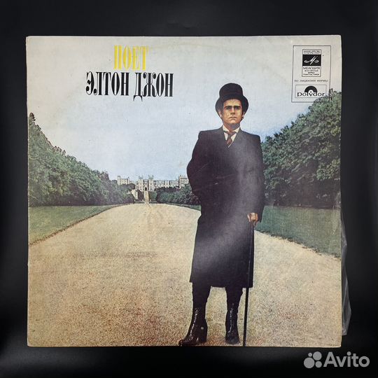 Виниловая пластинка Поет Элтон Джон (Сзр)