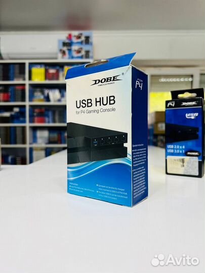 USB Хаб Dobe TP4-810 для PS4 fat