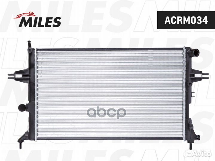 Радиатор opel astra G 1.4-2.2 M/T 98-06 acrm034