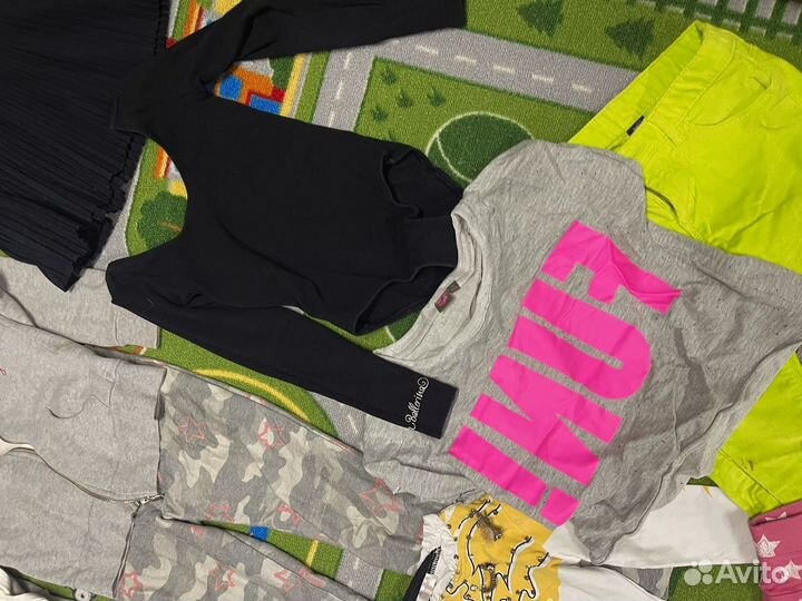 Детские вещи на девочку пакетом 140