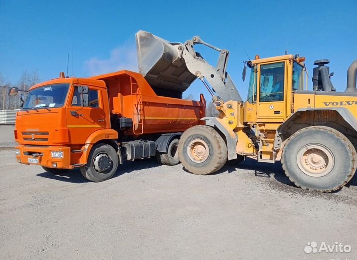 Аренда самосвала, аренда экскаватора-погрузчика