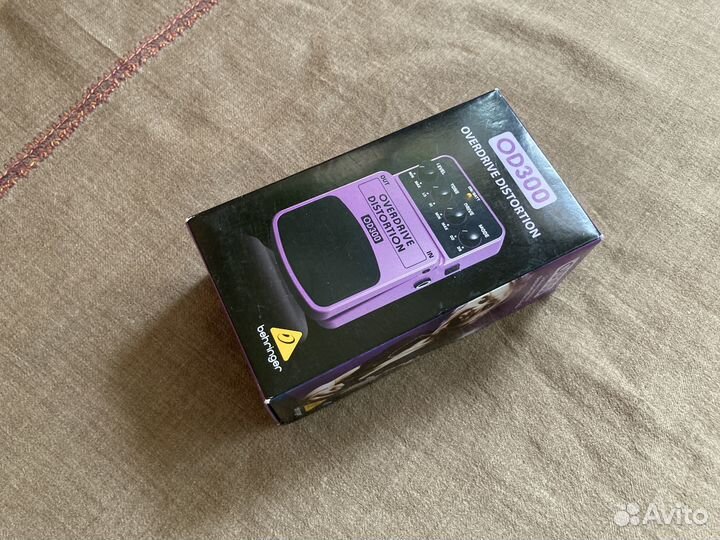 Гитарная педаль Behringer OD300 Овердрайв/Дисторшн