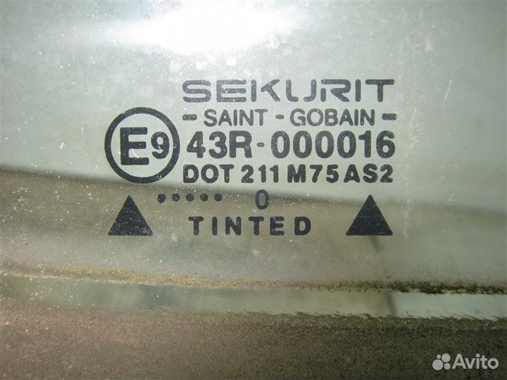 Стекло двери передней правой Seat Cordoba