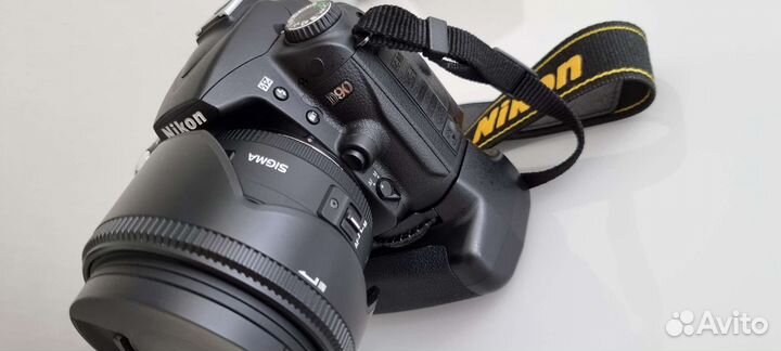 Фотоаппарат Nikon D90 + объектив Sigma 50mm f1.4