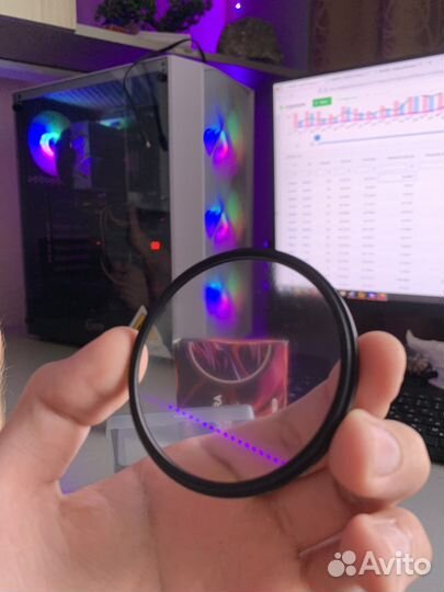 Фильтр на подобии black pro mist 67mm